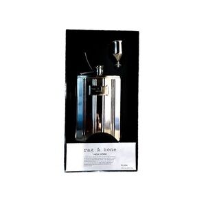 NIB Rag & Bone New York x Neiman Marcus x Target Stainless Steel Flask Gift Set